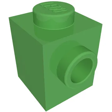 Brick Special 1 x 1 with Studs on 2 Adjacent Sides