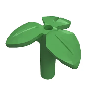 Plant, Stem with 3 Leaves and Bottom Pin