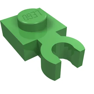 Plate Special 1 x 1 with Clip Vertical [Thick Open O Clip]