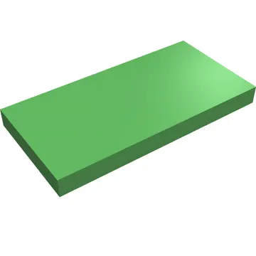 Tile 2 x 4 with Groove