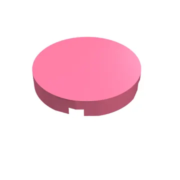 Tile Round 2 x 2 with Bottom Stud Holder