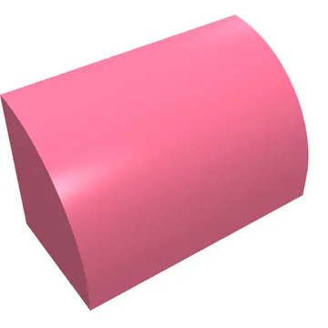 Brick Curved 1 x 2 x 1 No Studs