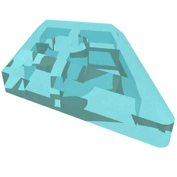 Tile Special 1 x 2 Diamond Plain