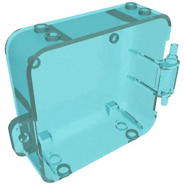Pod, Square 3 x 8 x 6 2/3 [Male]