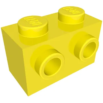Brick Special 1 x 2 with 2 Studs on 1 Side