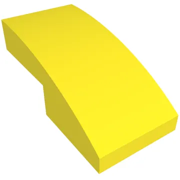 Brick Curved 2 x 1 No Studs [1/2 Bow]