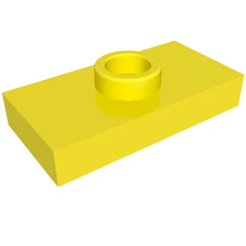 Plate Special 1 x 2 with 1 Stud with Groove and Inside Stud Holder (Jumper)