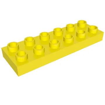 Duplo Plate 2 x 6
