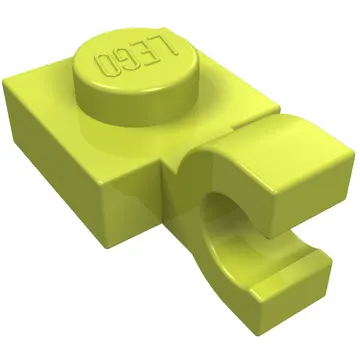 Plate Special 1 x 1 with Clip Horizontal [Thick U Clip]