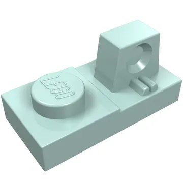 Hinge Plate 1 x 2 Locking with 1 Finger On Top