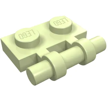 Plate Special 1 x 2 Side Handle [Free Ends]