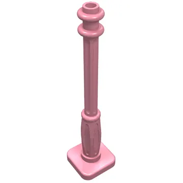 Lamp Post 2 x 2 x 7 with 6 Base Flutes
