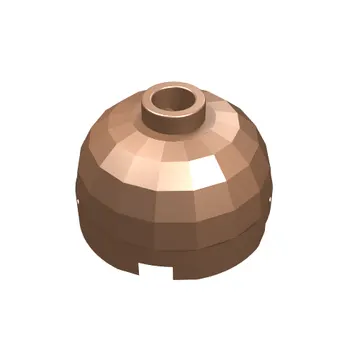Brick Round 2 x 2 Dome Top, Blocked Open Stud, Bottom Axle Holder