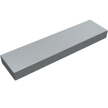 Tile 1 x 4 with Groove