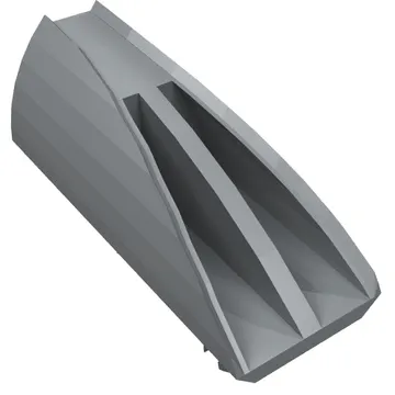Fairing 1 x 4 Side Flaring Intake with Two Pins