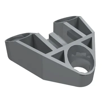 Technic Connector Block 3 x 3 Triangular with Axle, and Pin Hole