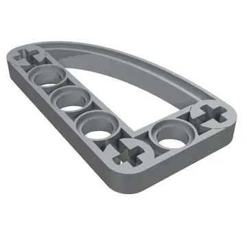 Technic Beam 3 x 5 L-Shape with Quarter Ellipse Thin