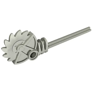 Large Figure Weapon Staff, Long Axle Circular Saw with Hole
