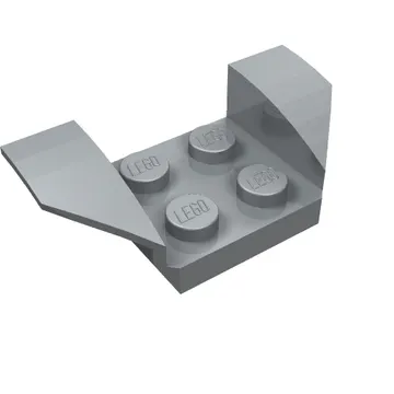 Mudguard 2 x 4 with 2 x 2 Studs and Flared Wings