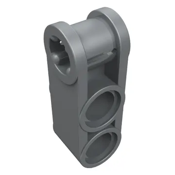 Technic Axle and Pin Connector Perpendicular 3L with 2 Pin Holes