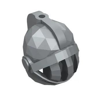 Helmet with Fixed Grill and Plume Hole (Castle)
