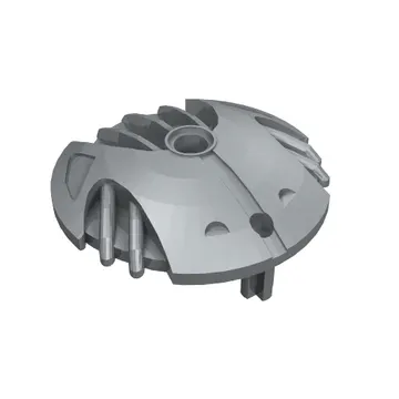 Large Figure Shield 5 x 5 with 7 Fins