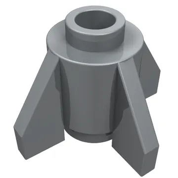Brick Round 1 x 1 with Fins, Open Stud