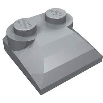 Brick Curved 2 x 2 x 2/3 Two Studs and Curved Slope End