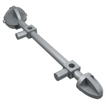 Weapon Staff, with Ball and Point Ends (Nuju)