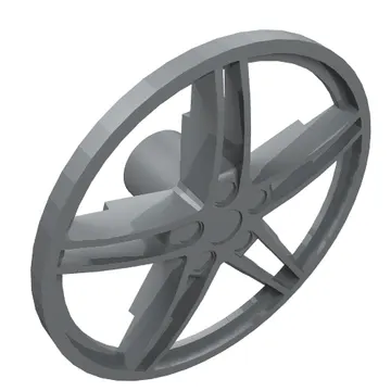Wheel Cover 5 Spoke without Centre Stud - 35mm D.