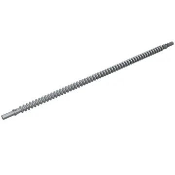 Flexible Ribbed Hose 8mm Ends 19L