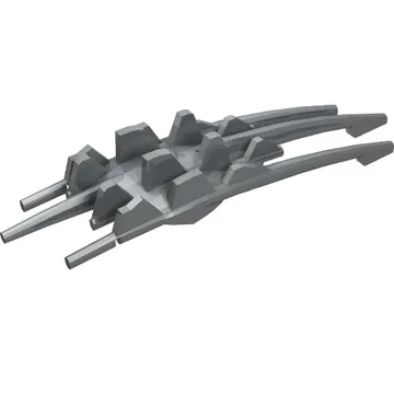 Large Figure Weapon Claw, Barraki Protosteel Tri-Talon