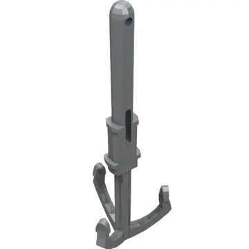 Tool Grappling Hook with Pin and Extension
