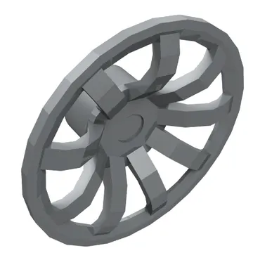 Wheel Cover 9 Spoke - 24mm D.