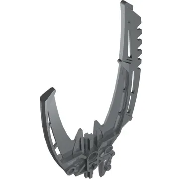 Large Figure Weapon Blade, Double Curved (Mata Nui Scarab Shield Half)