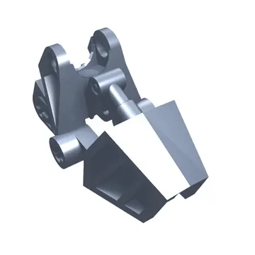Large Figure Foot, with Ball Joint Socket 3 x 6 x 2 1/3
