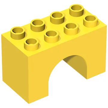 Duplo Brick 2 x 4 x 2 Arch