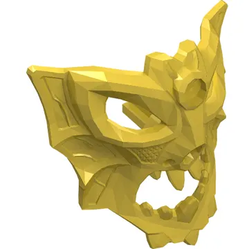 Large Figure Mask, Aquagon