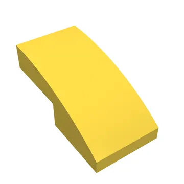 Brick Curved 2 x 1 No Studs [1/2 Bow]