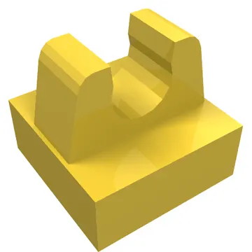 Tile Special 1 x 1 with Clip with Rounded Tips
