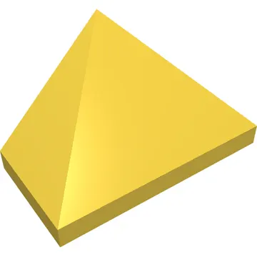 Brick Sloped 45° 2 x 1 Triple with Inside Stud Holder
