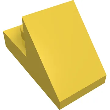 Brick Sloped 45° 2 x 1 with 2/3 Cutout [New Version]