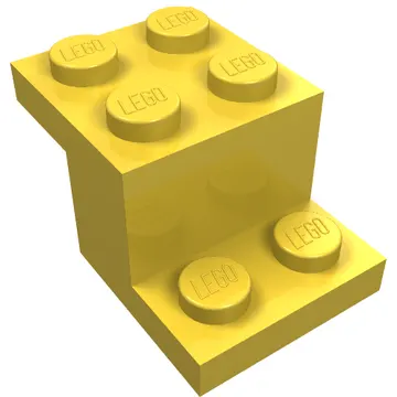 Bracket 3 x 2 x 1 1/3 with Pin Bottom