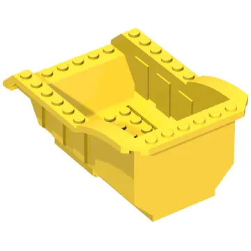 Tipper Bed 12 x 8 x 5 with Same Colored Hinge Plate