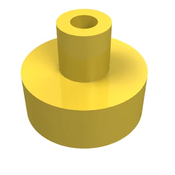 Tile Round 1 x 1 with Hollow Bar