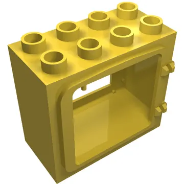 Duplo Door / Window Frame with Raised Door Outline