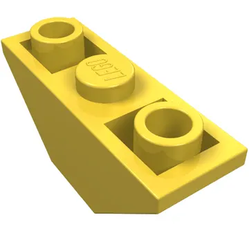 Brick Sloped Inverted 45° 3 x 1 Double with 2 Completely Open Studs