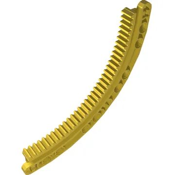 Technic Gear Rack 1/4 Circle 11 x 11, 35 Teeth
