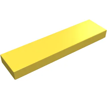 Tile 1 x 4 with Groove