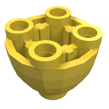 Brick Round 2 x 2 x 1 1/3 Inverted
